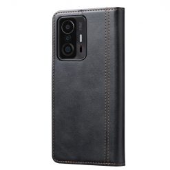 Kryty na mobil | Knižkové puzdro Unique čierne – Xiaomi 11T / 11T Pro | Kryty na mobil