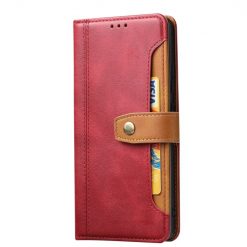 Kryty na mobil | Knižkové puzdro Unique červené – Xiaomi 11T / 11T Pro | Kryty na mobil