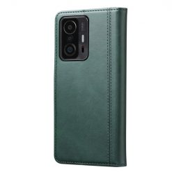 Kryty na mobil | Knižkové puzdro Unique zelené – Xiaomi 11T / 11T Pro | Kryty na mobil