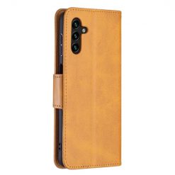 Peňaženkové puzdro Retro Lambskin žlté – Samsung Galaxy A13 5G | Kryty na mobil Kryty na mobil | Peňaženkové puzdro Retro Lambskin žlté – Samsung Galaxy A13 5G | Kryty na mobil