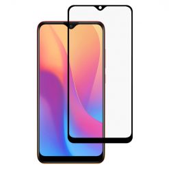 Tvrdené sklo celopovrchové čierne – Xiaomi Redmi 9A / 9AT / 9C