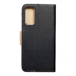 Kryty na mobil | Peňaženkové puzdro Fancy Book čierno-zlaté – Samsung Galaxy S20 FE | Kryty na mobil