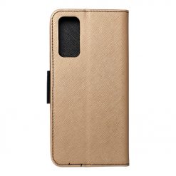 Kryty na mobil | Peňaženkové puzdro Fancy Book zlato-čierne – Samsung Galaxy S20 FE | Kryty na mobil