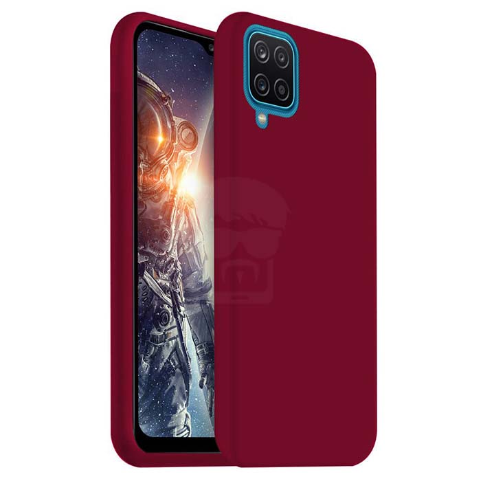Zadný kryt Soft Matt bordový – Samsung Galaxy A12 / M12 | Kryty na mobil Kryty na mobil | Zadný kryt Soft Matt bordový – Samsung Galaxy A12 / M12 | Kryty na mobil