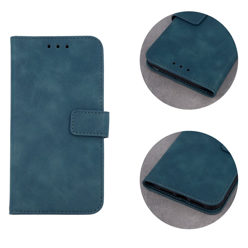 Knižkové puzdro Smart Velvet zelené – Samsung Galaxy A22 5G | Kryty na mobil Kryty na mobil | Knižkové puzdro Smart Velvet zelené – Samsung Galaxy A22 5G | Kryty na mobil