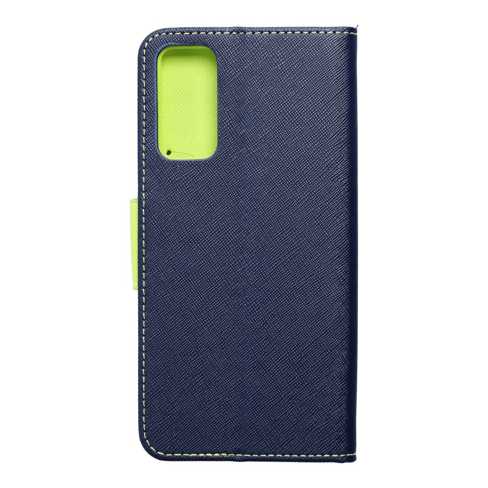 Peňaženkové puzdro Fancy Book modro-limetkové – Samsung Galaxy S20 FE | Kryty na mobil Kryty na mobil | Peňaženkové puzdro Fancy Book modro-limetkové – Samsung Galaxy S20 FE | Kryty na mobil
