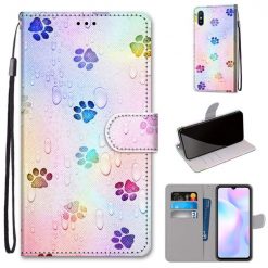 Knižkové puzdro Trendy Cross case Labky – Xiaomi Redmi 9A / 9AT