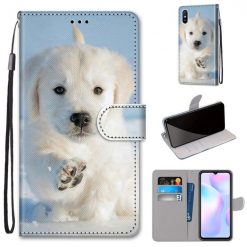 Kryty na mobil | Knižkové puzdro Trendy Cross case Psík – Xiaomi Redmi 9A / 9AT | Kryty na mobil