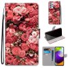 Kryty na mobil | Knižkové puzdro Trendy Cross case Vlk s ružou – Samsung Galaxy A52 / A52 5G / A52s 5G | Kryty na mobil
