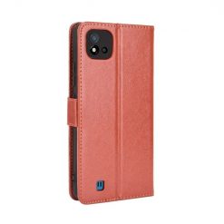 Knižkové puzdro Shockproof Horse Texture hnedé – Realme C11 2021 | Kryty na mobil Kryty na mobil | Knižkové puzdro Shockproof Horse Texture hnedé – Realme C11 2021 | Kryty na mobil