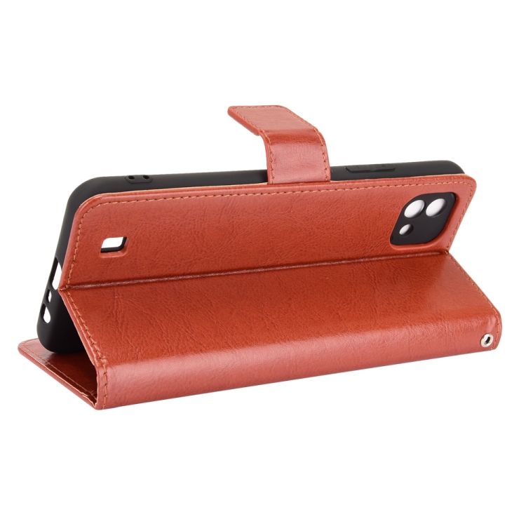 Knižkové puzdro Shockproof Horse Texture hnedé – Realme C11 2021 | Kryty na mobil Kryty na mobil | Knižkové puzdro Shockproof Horse Texture hnedé – Realme C11 2021 | Kryty na mobil