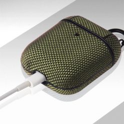 Kryty na mobil | Puzdro Cloth case zelené – Apple AirPods Pro | Kryty na mobil