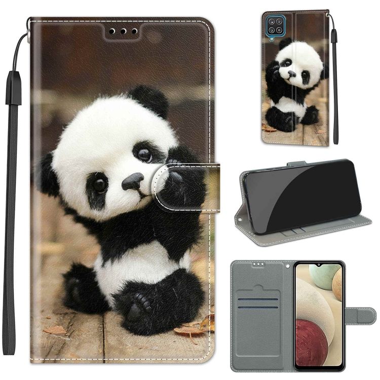 Knižkové puzdro Trendy Cross case Panda – Samsung Galaxy A12 / M12 | Kryty na mobil Kryty na mobil | Knižkové puzdro Trendy Cross case Panda – Samsung Galaxy A12 / M12 | Kryty na mobil