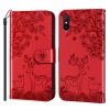 Kryty na mobil | Knižkové puzdro Trendy Cross case Vlk s ružou – Xiaomi Redmi 9A / 9AT | Kryty na mobil