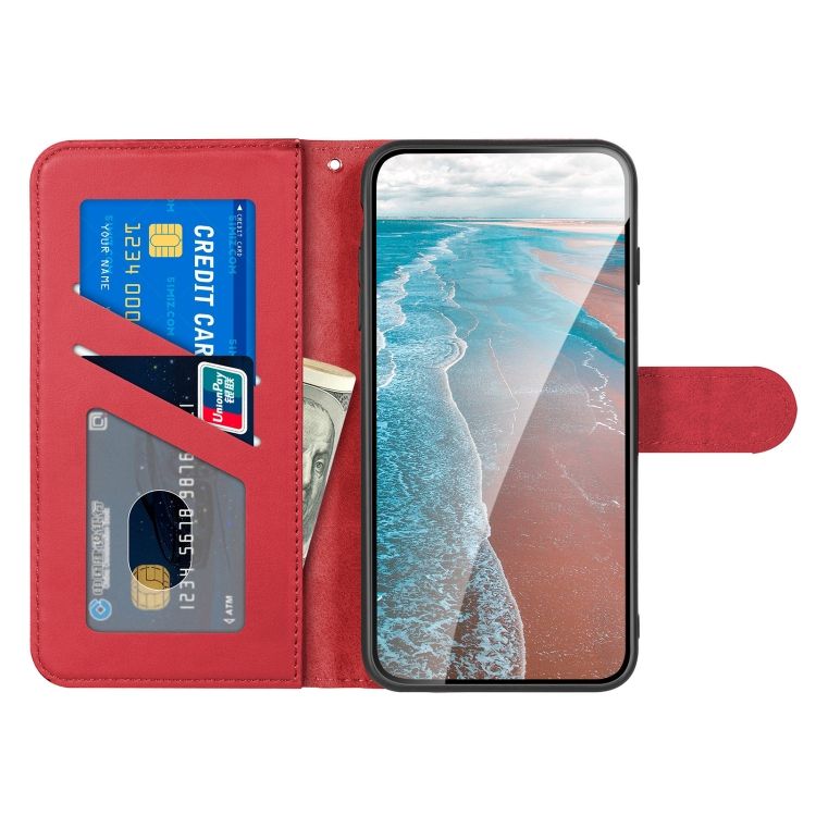 Peňaženkové puzdro Embossing Pattern Jeleň červené – Xiaomi Mi 11 Lite | Kryty na mobil Kryty na mobil | Peňaženkové puzdro Embossing Pattern Jeleň červené – Xiaomi Mi 11 Lite | Kryty na mobil