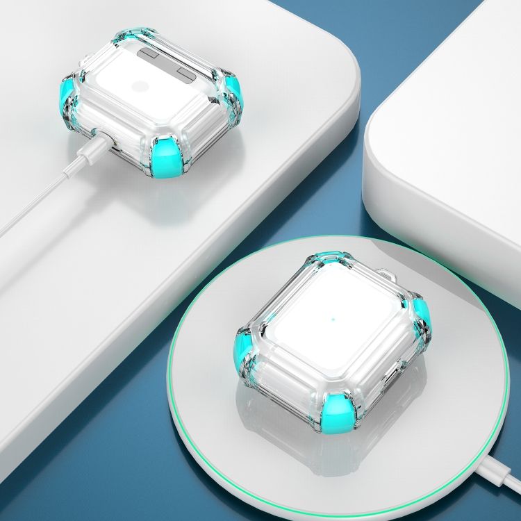 Puzdro Anti-drop case transparentno-zelené – Apple AirPods 3 | Kryty na mobil Kryty na mobil | Puzdro Anti-drop case transparentno-zelené – Apple AirPods 3 | Kryty na mobil