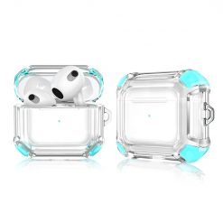 Puzdro Anti-drop case transparentno-zelené – Apple AirPods 3 | Kryty na mobil Kryty na mobil | Puzdro Anti-drop case transparentno-zelené – Apple AirPods 3 | Kryty na mobil