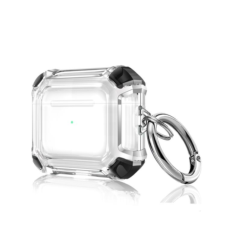 Puzdro Anti-drop case transparentno-čierne – Apple AirPods 3 | Kryty na mobil Kryty na mobil | Puzdro Anti-drop case transparentno-čierne – Apple AirPods 3 | Kryty na mobil