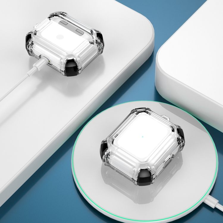 Puzdro Anti-drop case transparentno-čierne – Apple AirPods 3 | Kryty na mobil Kryty na mobil | Puzdro Anti-drop case transparentno-čierne – Apple AirPods 3 | Kryty na mobil