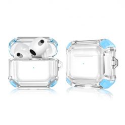 Puzdro Anti-drop case transparentno-modré – Apple AirPods 3 | Kryty na mobil Kryty na mobil | Puzdro Anti-drop case transparentno-modré – Apple AirPods 3 | Kryty na mobil