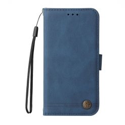 Kryty na mobil | Knižkové puzdro Skin Feel case modré – Xiaomi 11T / 11T Pro | Kryty na mobil