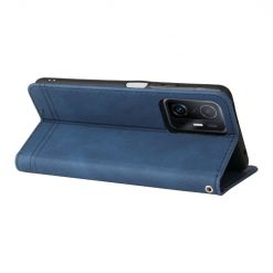 Kryty na mobil | Knižkové puzdro Skin Feel case modré – Xiaomi 11T / 11T Pro | Kryty na mobil