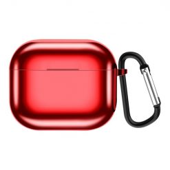 Puzdro Electroplating case červené – Apple AirPods 3 | Kryty na mobil Kryty na mobil | Puzdro Electroplating case červené – Apple AirPods 3 | Kryty na mobil