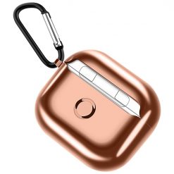 Puzdro Electroplating case zlaté – Apple AirPods 3 | Kryty na mobil Kryty na mobil | Puzdro Electroplating case zlaté – Apple AirPods 3 | Kryty na mobil