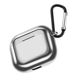 Puzdro Electroplating case strieborné – Apple AirPods 3 | Kryty na mobil Kryty na mobil | Puzdro Electroplating case strieborné – Apple AirPods 3 | Kryty na mobil