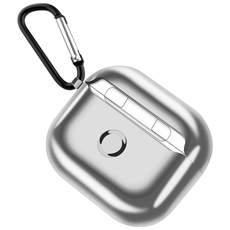 Puzdro Electroplating case strieborné – Apple AirPods 3 | Kryty na mobil Kryty na mobil | Puzdro Electroplating case strieborné – Apple AirPods 3 | Kryty na mobil