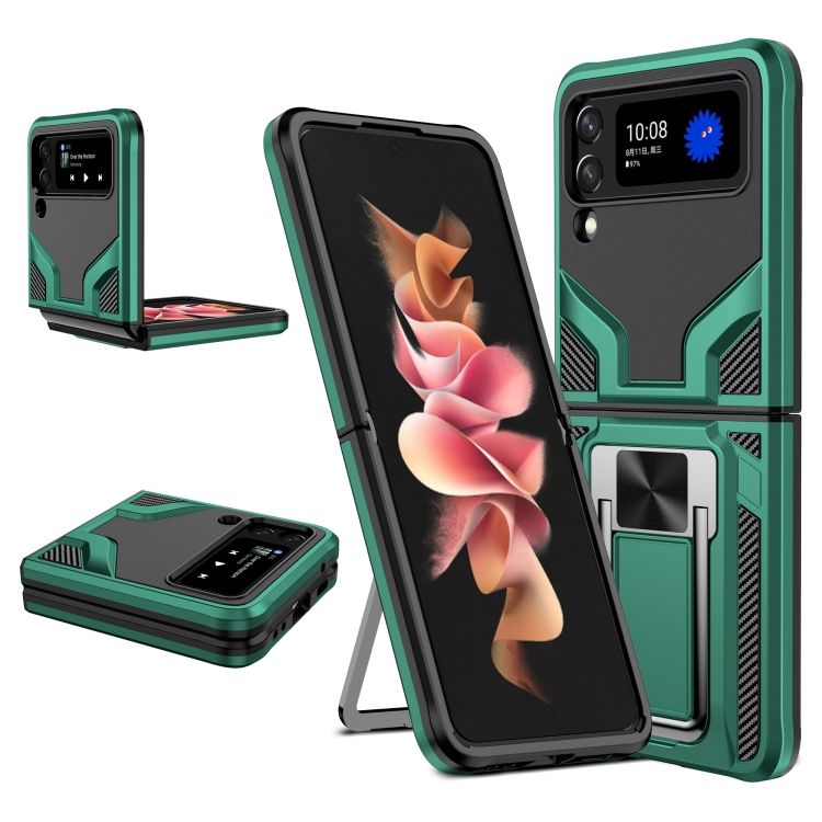 Odolný Kryt Armor case zelený – Samsung Galaxy Z Flip 3 | Kryty na mobil Kryty na mobil | Odolný Kryt Armor case zelený – Samsung Galaxy Z Flip 3 | Kryty na mobil