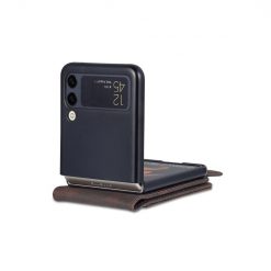 Peňaženkové puzdro AZNS Dream hnedé – Samsung Galaxy Z Flip 3 | Kryty na mobil Kryty na mobil | Peňaženkové puzdro AZNS Dream hnedé – Samsung Galaxy Z Flip 3 | Kryty na mobil