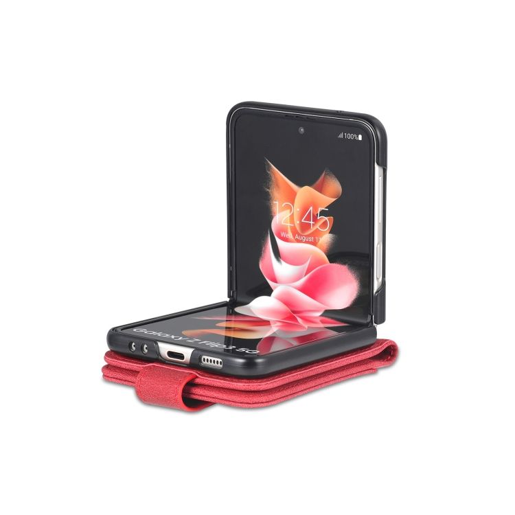 Peňaženkové puzdro AZNS Dream červené – Samsung Galaxy Z Flip 3 | Kryty na mobil Kryty na mobil | Peňaženkové puzdro AZNS Dream červené – Samsung Galaxy Z Flip 3 | Kryty na mobil