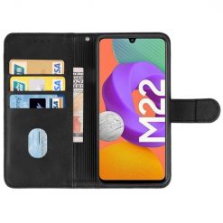 Knižkové puzdro Splashy case čierne – Samsung Galaxy M22 / A22 (4G) | Kryty na mobil Kryty na mobil | Knižkové puzdro Splashy case čierne – Samsung Galaxy M22 / A22 (4G) | Kryty na mobil
