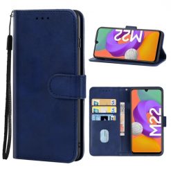 Kryty na mobil | Knižkové puzdro Splashy case modré – Samsung Galaxy M22 / A22 (4G) | Kryty na mobil