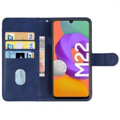 Kryty na mobil | Knižkové puzdro Splashy case modré – Samsung Galaxy M22 / A22 (4G) | Kryty na mobil
