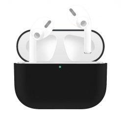 Kryty na mobil | Silikónové puzdro Solid case čierne – Apple AirPods Pro | Kryty na mobil