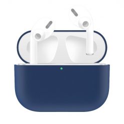 Kryty na mobil | Silikónové puzdro Solid case tmavomodré – Apple AirPods Pro | Kryty na mobil