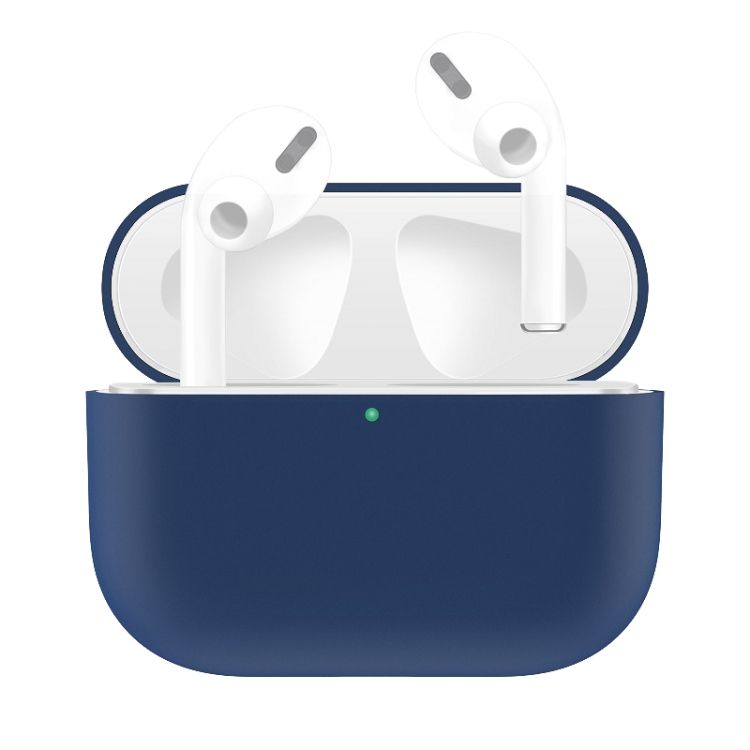 Silikónové puzdro Solid case tmavomodré – Apple AirPods Pro | Kryty na mobil Kryty na mobil | Silikónové puzdro Solid case tmavomodré – Apple AirPods Pro | Kryty na mobil
