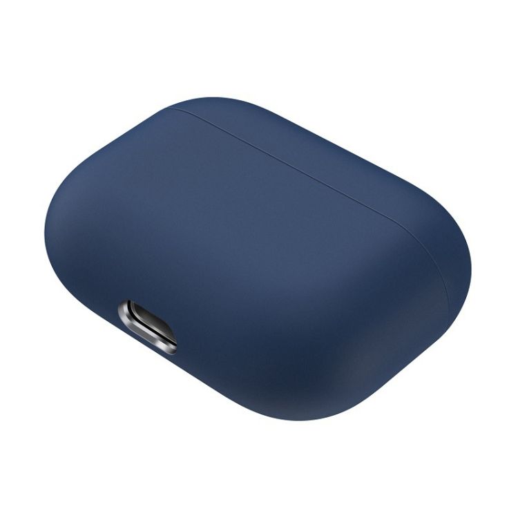 Silikónové puzdro Solid case tmavomodré – Apple AirPods Pro | Kryty na mobil Kryty na mobil | Silikónové puzdro Solid case tmavomodré – Apple AirPods Pro | Kryty na mobil