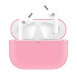 Silikónové puzdro Solid case ružové – Apple AirPods Pro