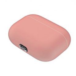 Kryty na mobil | Silikónové puzdro Solid case bledoružové – Apple AirPods Pro | Kryty na mobil