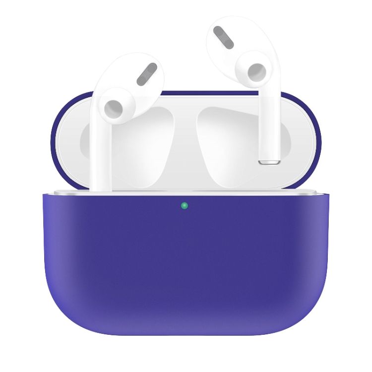 Silikónové puzdro Solid case fialové – Apple AirPods Pro | Kryty na mobil Kryty na mobil | Silikónové puzdro Solid case fialové – Apple AirPods Pro | Kryty na mobil