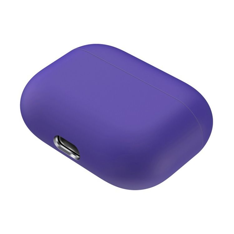 Silikónové puzdro Solid case fialové – Apple AirPods Pro | Kryty na mobil Kryty na mobil | Silikónové puzdro Solid case fialové – Apple AirPods Pro | Kryty na mobil