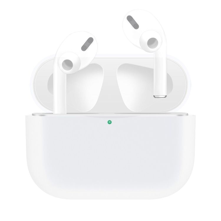 Silikónové puzdro Solid case biele – Apple AirPods Pro | Kryty na mobil Kryty na mobil | Silikónové puzdro Solid case biele – Apple AirPods Pro | Kryty na mobil