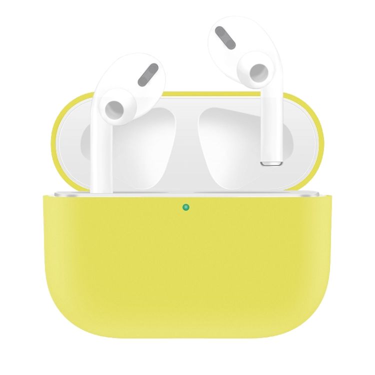 Silikónové puzdro Solid case žlté – Apple AirPods Pro | Kryty na mobil Kryty na mobil | Silikónové puzdro Solid case žlté – Apple AirPods Pro | Kryty na mobil