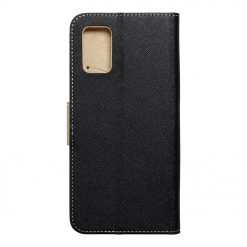 Kryty na mobil | Peňaženkové puzdro Fancy Book čierno-zlaté – Samsung Galaxy A03s | Kryty na mobil