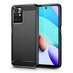 Zadný kryt Carbon čierny – Xiaomi Redmi 10 / 10 2022