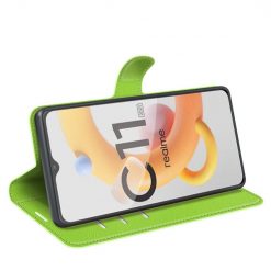 Peňaženkové puzdro Litchi limetkové – Realme C11 2021 | Kryty na mobil Kryty na mobil | Peňaženkové puzdro Litchi limetkové – Realme C11 2021 | Kryty na mobil