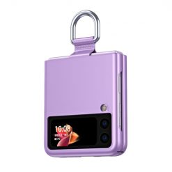 Kryty na mobil | Plastový kryt Keychain case fialový – Samsung Galaxy Z Flip 3 | Kryty na mobil